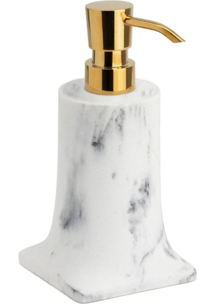 Gold Mermer Desenli Tezgah Üstü Sıvı Sabunluk 250 ml
