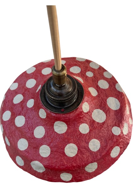 Beige Dot Kırmızı Sarkıt Avize fiyatları