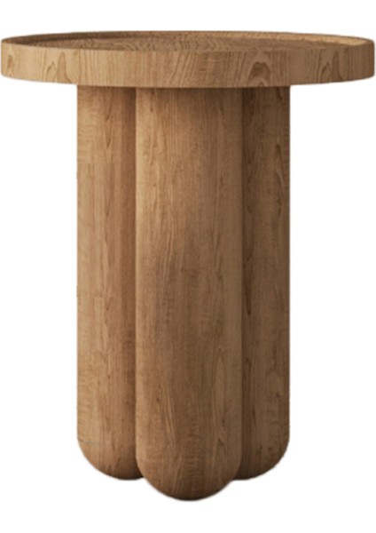 Büyük Boy Ahşap Mantar Sehpa