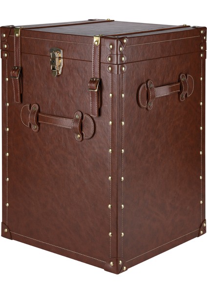 Taba Ahşap Sandık Sehpa