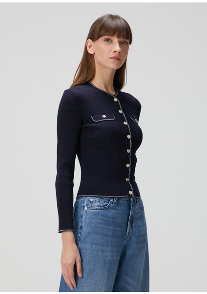 Lacivert Hırka modelleri