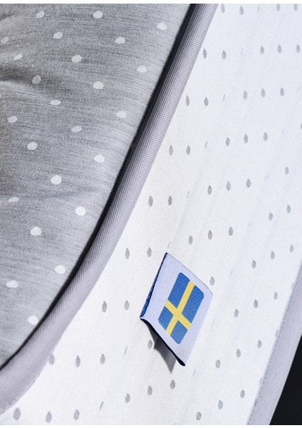 Skellefte Ingiliz Yünü Yaylı Çift Taraflı Doğal Lateks Proecological Yatak 90X200 cm fırsatları