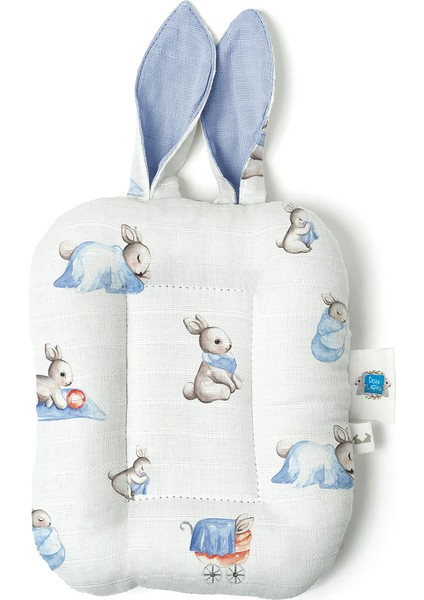 Bébé Lapin Müslin Bebek Emzirme Yastığı