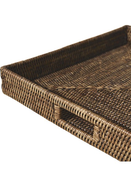 Kare Rattan Servis Tepsisi modelleri