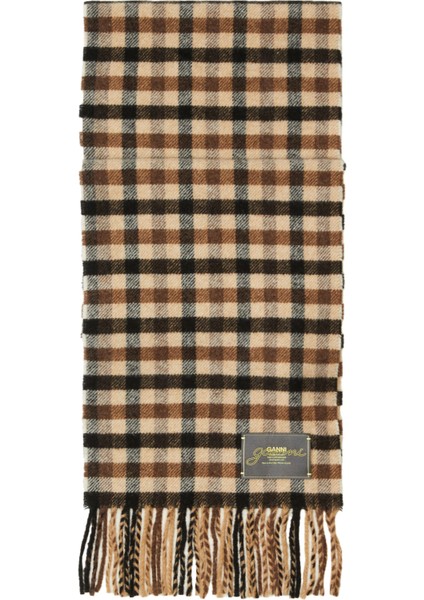 Kahverengi Kadın Atkı