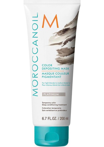 Color Depositing Platinum Renk Tazeleyici Saç Maskesi 200 ml