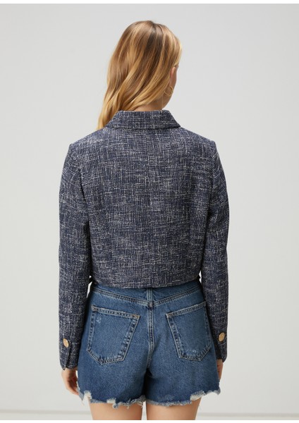 Lacivert Tweed Ceket indirimleri