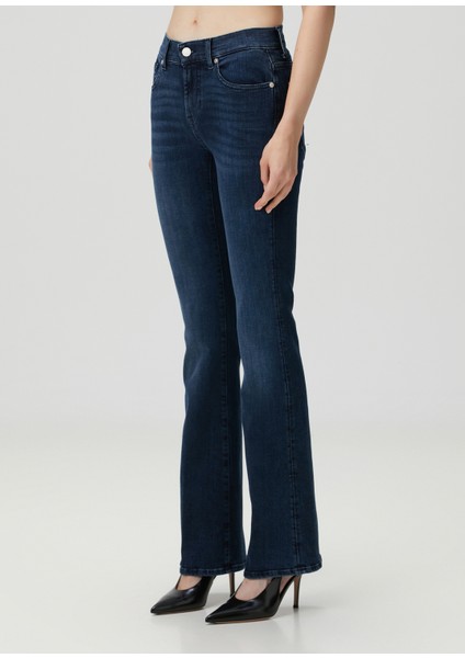 Bootcut Koyu Mavi Jean Pantolon fiyatları