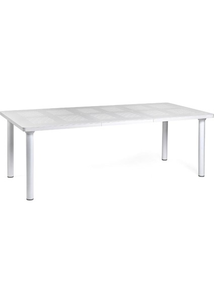 Libeccio beyaz Açılır Bahçe Masası
