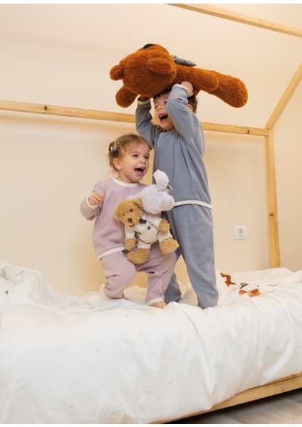 Forest Amigos %100 Organik Pamuk Saten Bebek Çocuk Nevresim Takımı 160 x 220 cm fırsatları