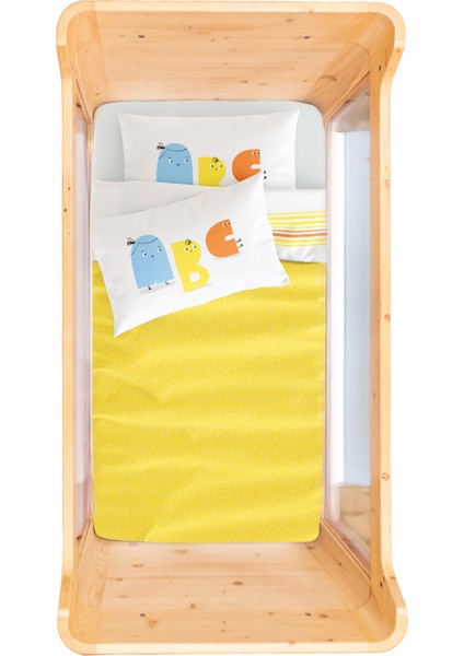 Alphabed Pamuk Saten Bebek Çocuk Nevresim Seti 100 x 150 cm fırsatları