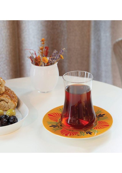 Dervish Istanbul 6'lı Cam Çay Bardağı Seti modelleri