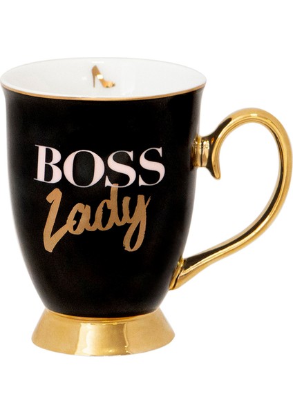 Boss Lady 24 Ayar Altın Kaplama Mug