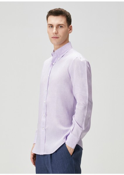 Lila Keten Gömlek modelleri