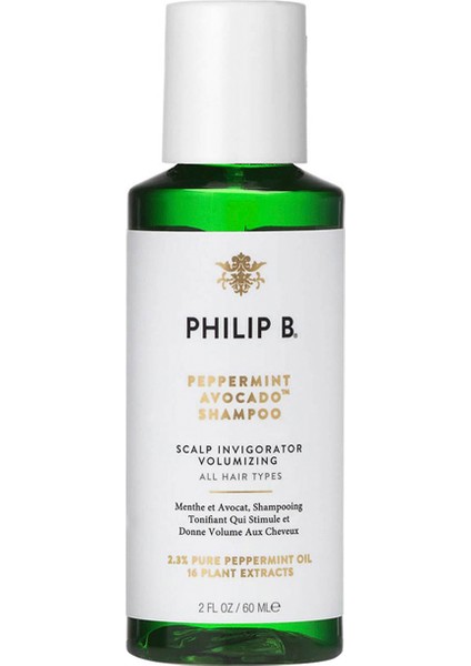 Peppermint Avokado Özlü Şampuan 60 ml