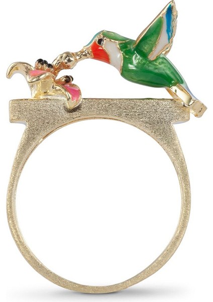 Sinek Kuşu Uras 925 Ayar Gümüş Kadın Yüzük fiyatları