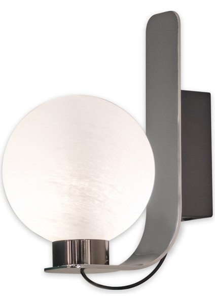 Havana Krom Soft Platin Cam Tekli LED Aplik