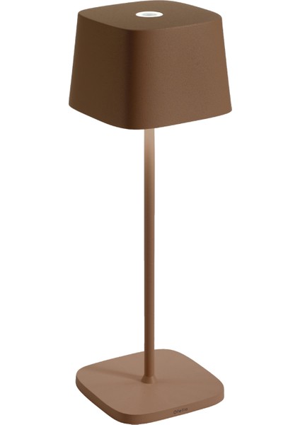 Ofelia Pro Şarjlı Kahverengi Masa Lambası