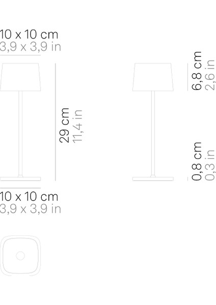 Ofelia Pro Şarjlı Kahverengi Masa Lambası fırsatları