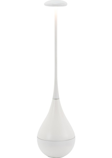 Dondolina Beyaz Şarjlı LED Masa Lambası