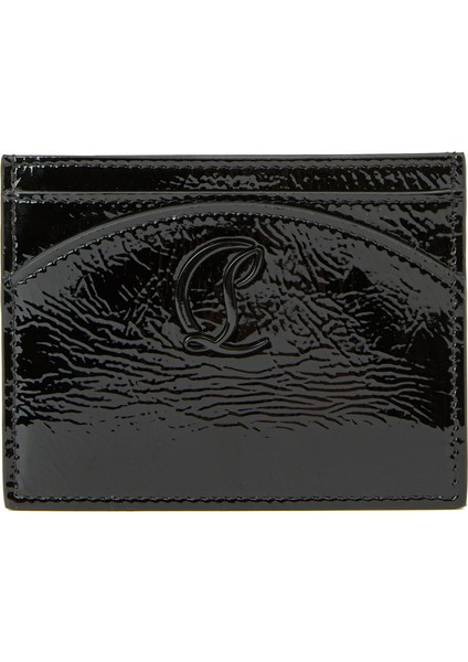 Siyah Kadın Deri Kartlık