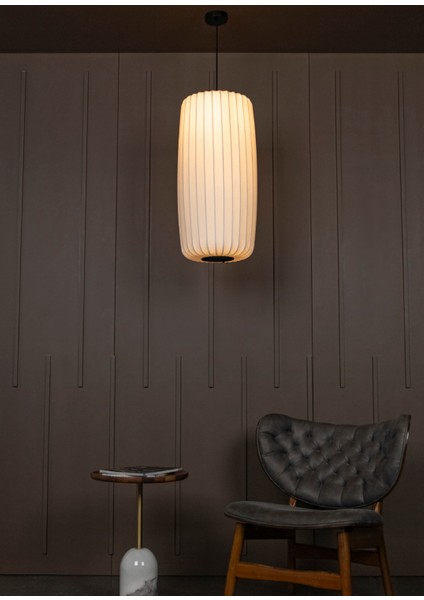 Planet Soft Touch Beyaz Silindir Sarkıt Avize