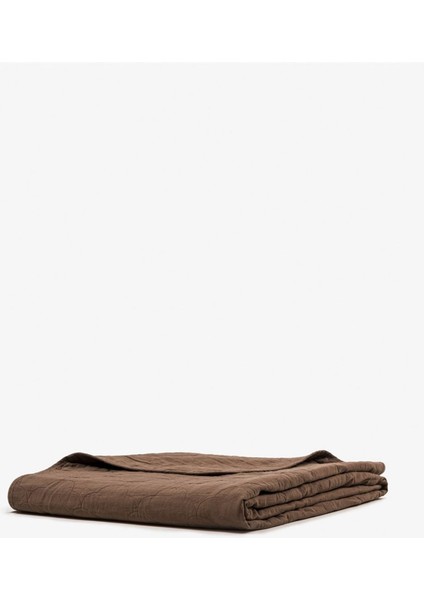 Serenity Kahverengi Keten Kapitoneli King Size Yatak Örtüsü Takımı 240 x 260 cm fiyatları