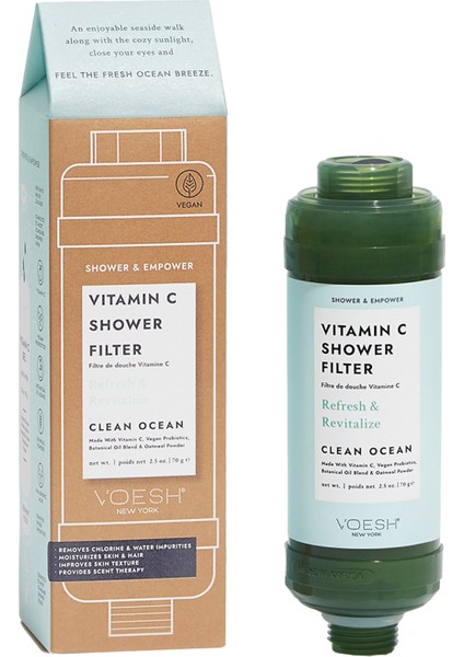 New York Okyanus Kokusu Vitamin C Shower Duş Filtresi