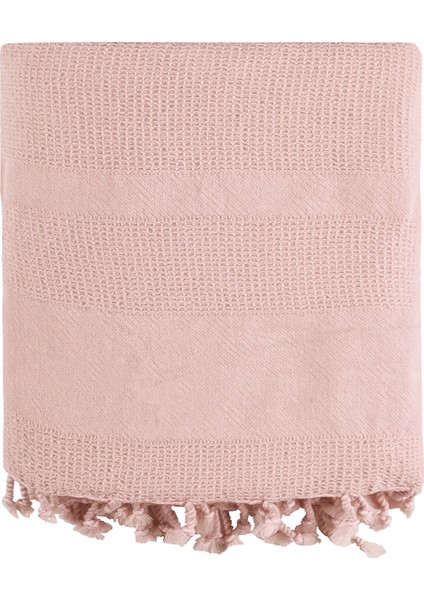 Stone Koltuk Şalı Vintage Blush Throw Battaniye