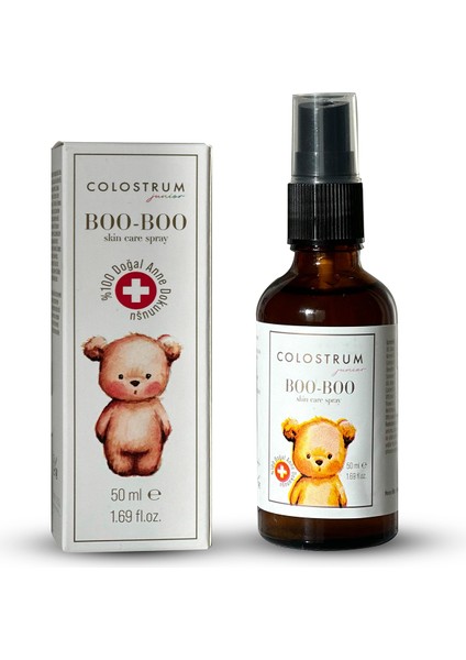 Boo Boo Anlık Yatıştırıcı Doğal Ilk Yardım Spreyi 50ML