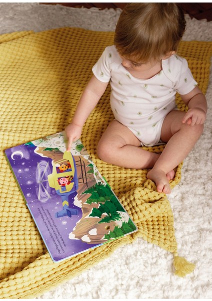 Hardal %100 Pamuk Waffle Bebek Pike Örtü 90 x 120 cm indirimleri