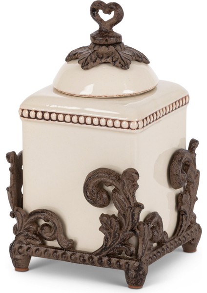 Acanthus Inspiration Porselen Kavanoz