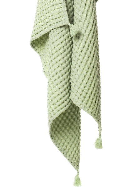 Mint %100 Pamuk Bebek Waffle Pike Örtü 90 x 120 cm fiyatları