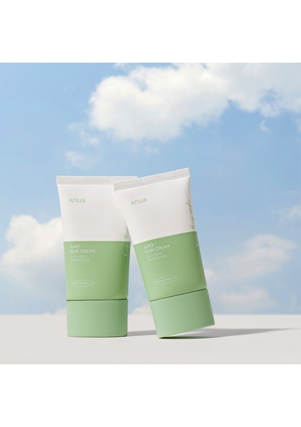 Airy Sun Cream SPF50+ Pa++++ Centella ve Mugwort Özlü Toz Karşıtı Güneş Kremi 50 ml modelleri