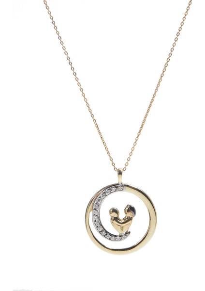 Kadın Pırlantalı Altın Kolye fiyatları