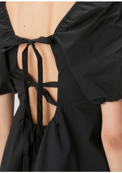 Lenie Siyah Peplum Bluz indirimleri