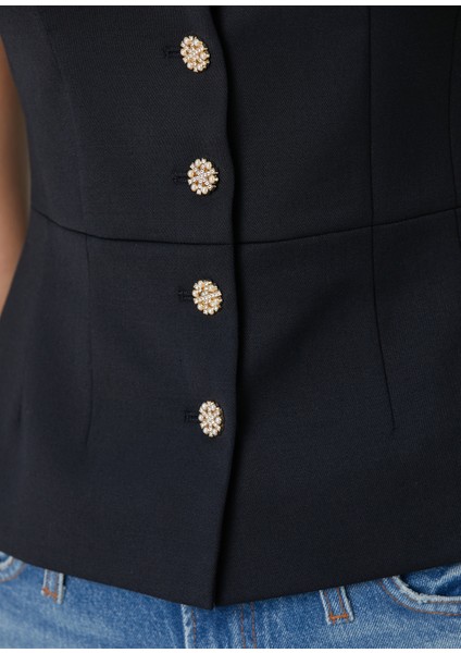 Lorine Lacivert Bluz indirimleri