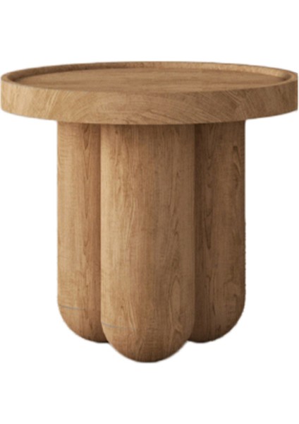 Küçük Boy Ahşap Mantar Sehpa