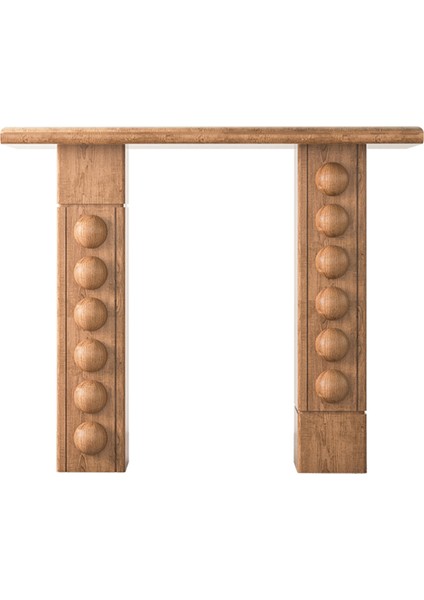 Olive Açık Ceviz Ahşap Dresuar