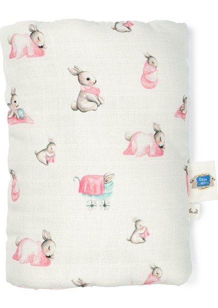 Bébé Lapin Rose Pembe Silindir Emzirme Kol Destek Yastığı