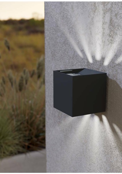 Calpıno 2 Antrasit Alüminyum Döküm Duvar Aplik Dış Mekan Aydınlatması fiyatları