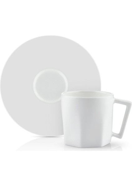 Mislina 2'li Sade Çay Kahve Fincanı Seti