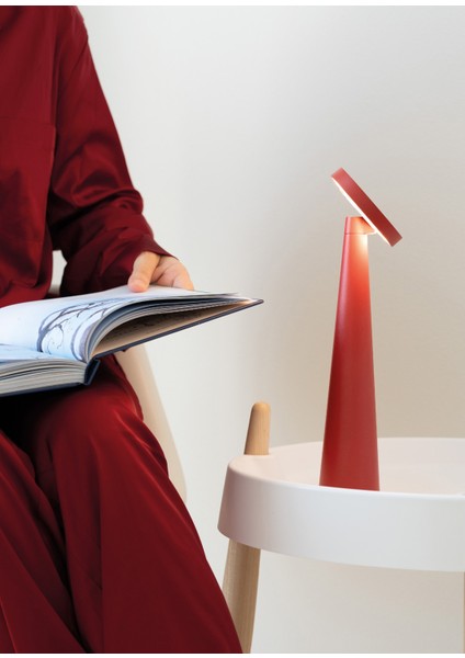 Angelina Açık Gri Şarjlı LED Masa Lambası modelleri