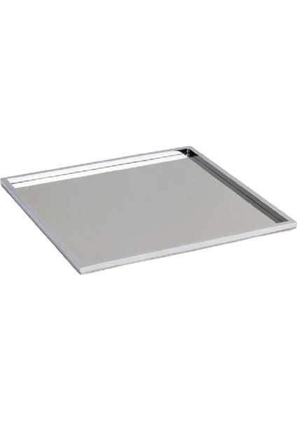 Krom Kare Banyo Tepsisi 131X301 mm