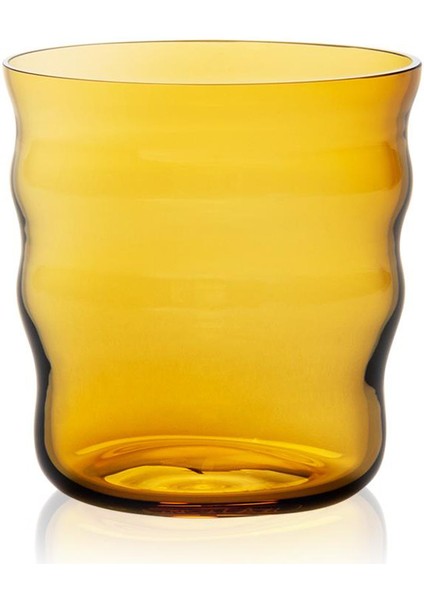 Zuma Amber Kısa Cam Su Bardağı