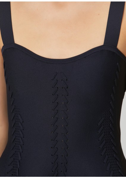 Lacivert Mini Triko Elbise indirimleri