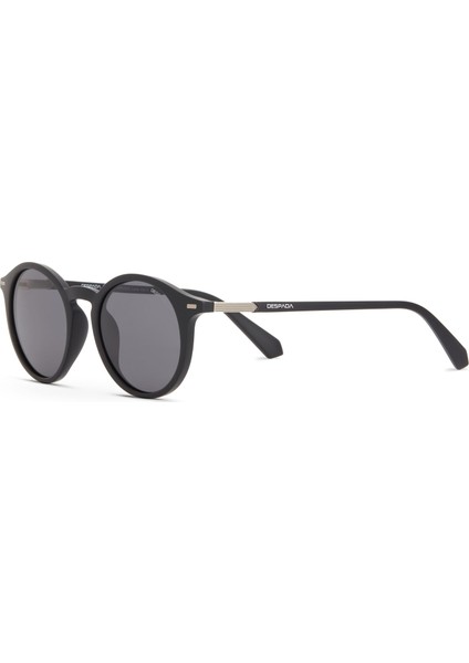 Ds 2386 C2 Siyah Gri Asetat Unisex Güneş Gözlüğü