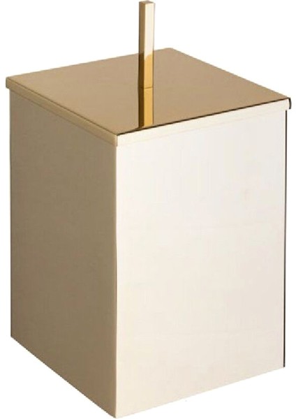 Altın Rengi Banyo Çöp Kovası 4 Lt