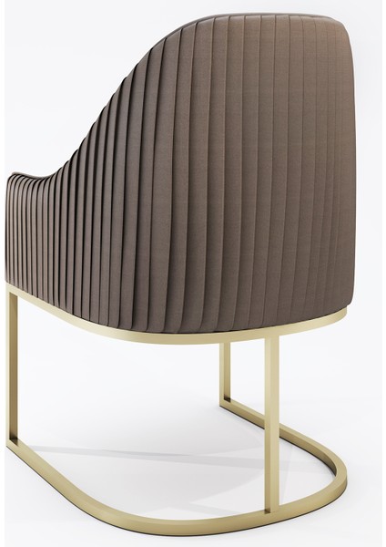 Art Kollu Metal Ayak Gold Sandalye modelleri