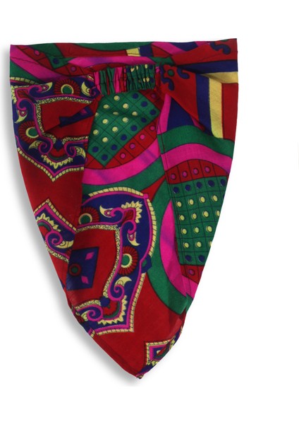 Cırcus Renkli Pamuklu Kadın Bandana fiyatları